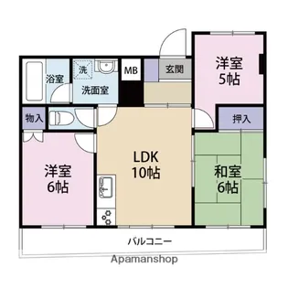 アイリーGRAND COURT【2階】の間取り