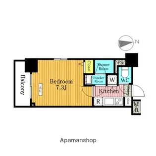 クラスタ西川口【4階】の間取り