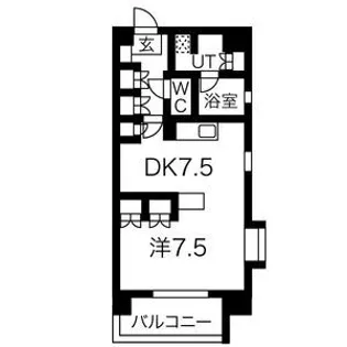 スパシエルクス西川口【10階】の間取り