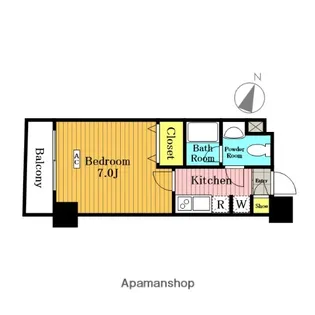 アルファコート西川口13【5階】の間取り