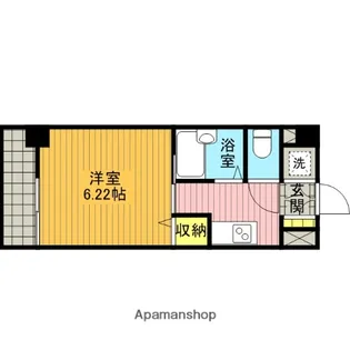 リヴシティ西川口【2階】の間取り