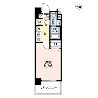 プレール・ドゥーク西川口Ⅱ【5階】の間取り