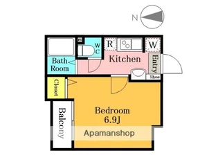 グランクオール西川口【4階】の間取り