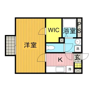 アムール サニーハイツ【2階】の間取り