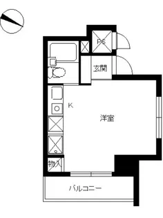 スカイコート西川口第5【505号室号室】の間取り
