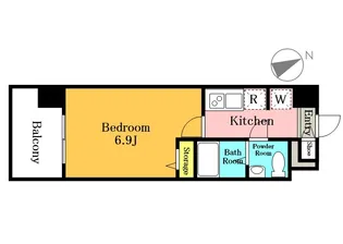 アルファコート西川口19【2階】の間取り