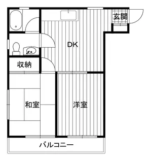 エルサリオ川口【1階】の間取り