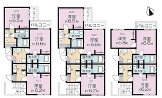 アイクル西川口【2階】の間取り