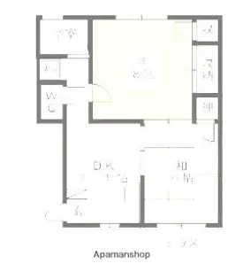 ビューコート【102号室】の間取り