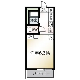 MQUARTO成増【1階】の間取り