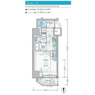 MAXIV西川口TRE【4階】の間取り