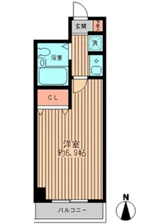 シュテルン和光【0312号室】の間取り