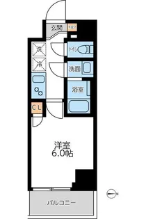 オーキッドレジデンス西川口【3階】の間取り