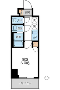 オーキッドレジデンス西川口【6階】の間取り