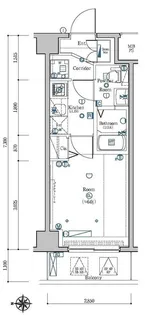 SーFORT川口並木【6階】の間取り