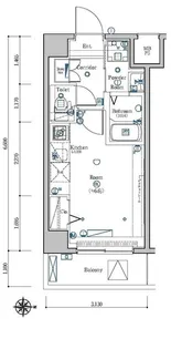 SーFORT川口並木【0610号室】の間取り