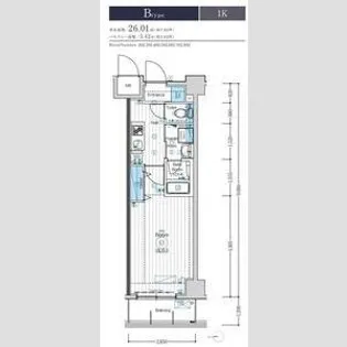 MAXIV川口並木【5階】の間取り