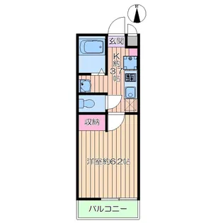 LUXE西川口【1階】の間取り