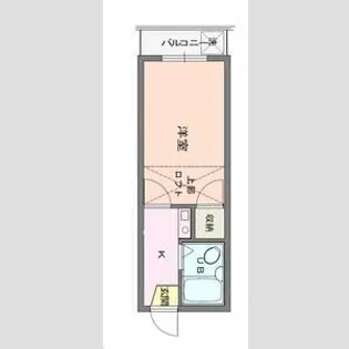 リエス西青木1【2階】の間取り