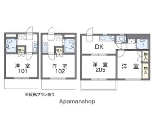 相川マンション【1階】の間取り