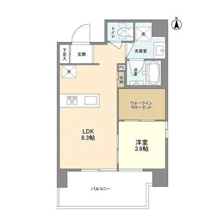 グランカーサ川口並木【7階】の間取り