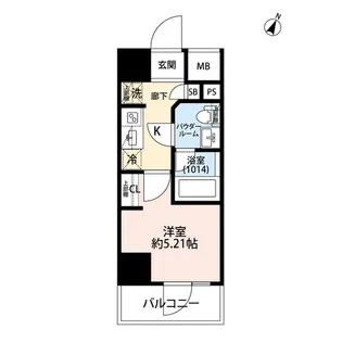 プレール・ドゥーク川口並木【4階】の間取り