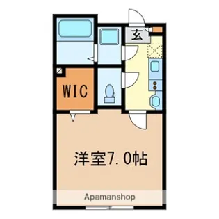 REVE西川口【104号室号室】の間取り