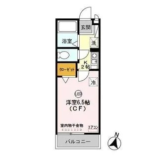 グリーンハイツ【2階】の間取り
