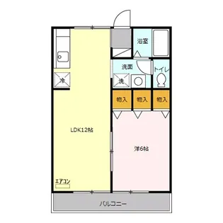 アーバンライフ ⅡⅢ【2階】の間取り