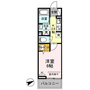 エンペラー A【1階】の間取り