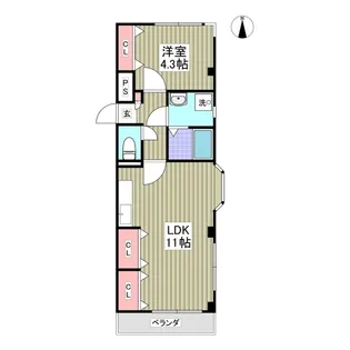 Uハウス【2階】の間取り