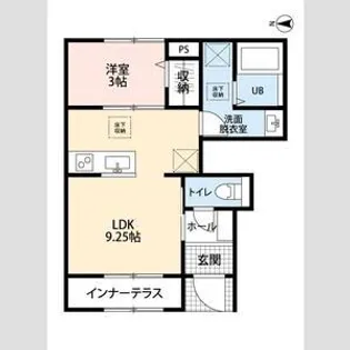 リーブルファイン川口上青木西【1階】の間取り
