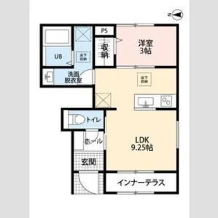 リーブルファイン川口上青木西【1階】の間取り