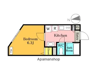The Garlands【1階】の間取り