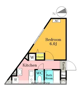 The Garlands【1階】の間取り