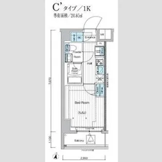 MAXIV川口青木【3階】の間取り