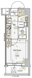MAXIV川口青木【5階】の間取り