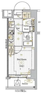 MAXIV川口青木【4階】の間取り