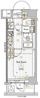 MAXIV川口青木【6階】の間取り