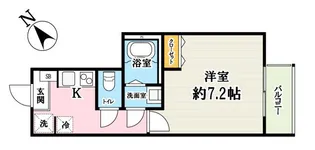 カフーティーダ和光市【3階】の間取り