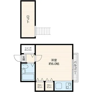 ペアパレス志木A棟【203号室】の間取り