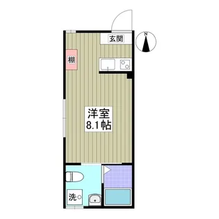 フォルテ西川口【203号室】の間取り