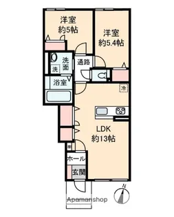 エルツⅠ【102号室】の間取り