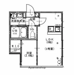 KEIAI RESIDENCE 西浦和Ⅱ【2階】の間取り