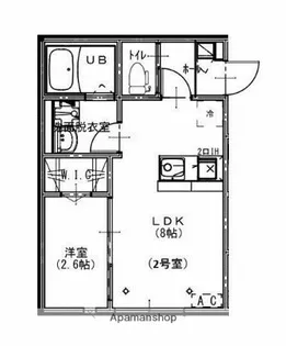 KEIAI RESIDENCE 西浦和Ⅱ【2階】の間取り