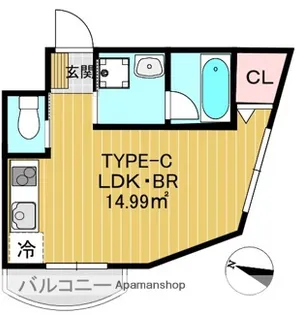 (仮)西川口マンション【3階】の間取り