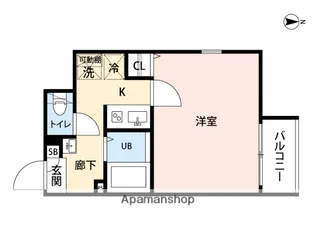 グランクオール西川口NORTH【2階】の間取り