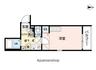 グランクオール西川口NORTH【3階】の間取り