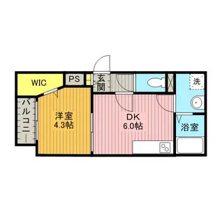 プランドール並木【2階】の間取り