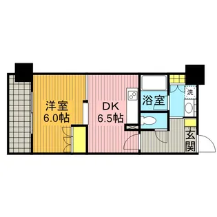 スパシエルクス西川口【2階】の間取り